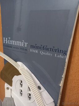 Snowboard HAMMER 162 + viazanie - 2