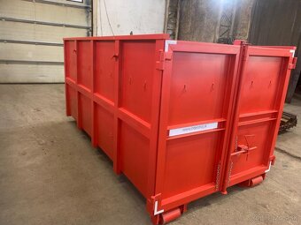 Predám nový uzavretý hákový kontajner – masívna konštrukcia - 2