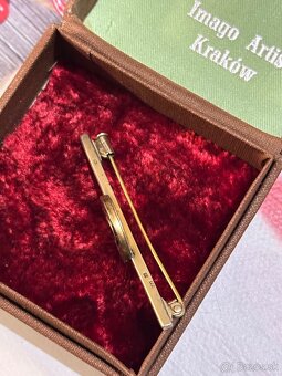 Predám starú striebornú brošnu - 2