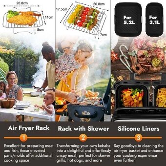 príslušenstvo pre teplovzdušnú fritézu - 2