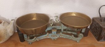 Predám starú váhu zo závažim - 2