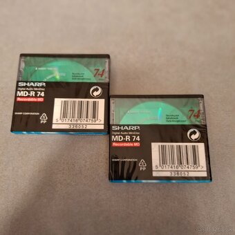 SHARP - MD 74 min / Balík No40 / 2ks / Minidisc / nové - 2