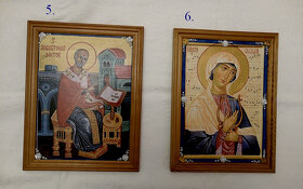 Staré ikony svätých v drevených rámoch - 2