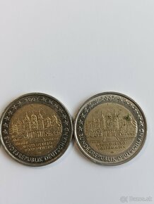 2 eurové pamätné mince Nemecko 2007 - 2