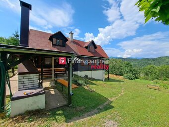 Rekreačná chata s pozemkom 1000 m2, v obci Slovenská Ľupča, - 2