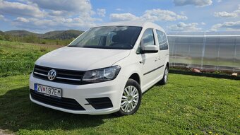 predám Volkswagen Caddy, 55kw, super stav, r.v.2017 - 2