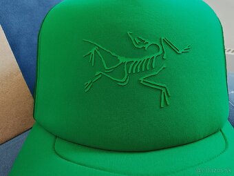 Arc'teryx nová zelená šiltovka Bird Trucker Curved - 2