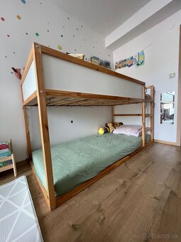 Poschodová posteľ ikea kura - 2