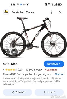 Horský bicykel TREK SL 4300 - 2