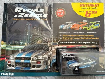 Nissan Skyline GTR-R34, Fast & Furious DeAgostini 1:43 - 2