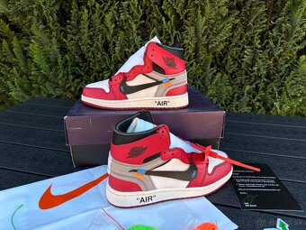 Nike Jordan 1 Retro High Off White Chicago Varsity Red White - 2