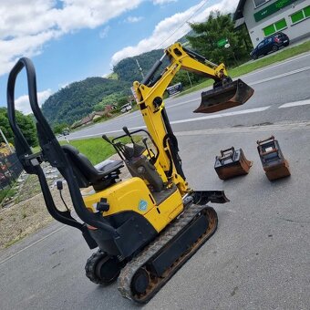 Mini rýpadlo Yanmar SV08-1S 1,1 tony - AKO NOVÉ 2016 - z Nór - 2