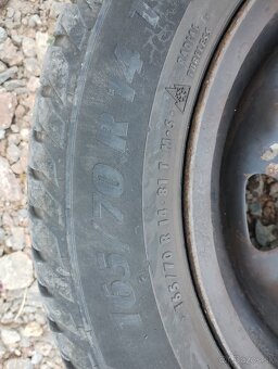 Zimne pneumatiky 165/70 R14 - 2