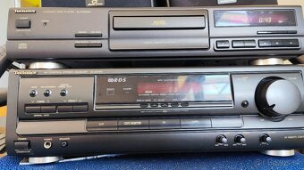 Zostava Technics (receiver, cd prehrávač, reproduktory) - 2