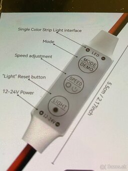 Elektronicky spínač LED pasika - 2