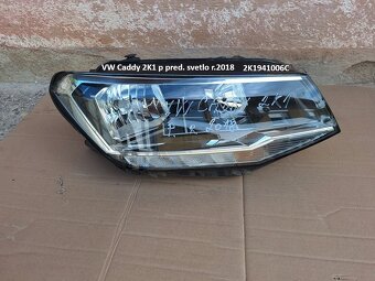 VW CADDY - použité náhradné diely - 2