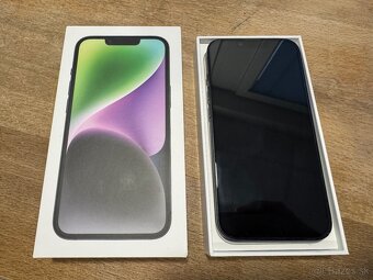 🔋Predám iPhone 14 128gb 87% batéria originál krabica všetko - 2