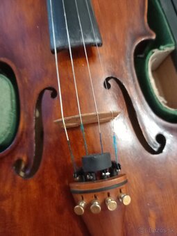 Predám staré 4/4,husle,cely, komplet - 2