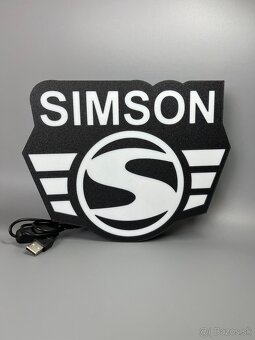 Simson LED Logo - 2