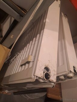 2 panelove radiátory 600 × 1000 mm - 2