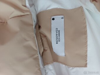 Béžová dlhšia vesta Reserved - 2
