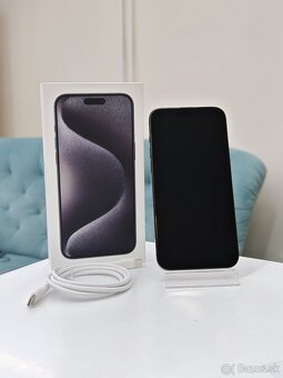Apple iPhone 15 Pro Max 256GB Black Titanium | ZÁRUKA 2R - 2
