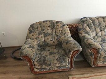 Predám sedačku + 1 kreslo - 2