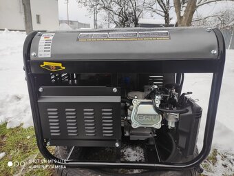 Benzínový generátor Vortex VG 8500I 230/380V - 2