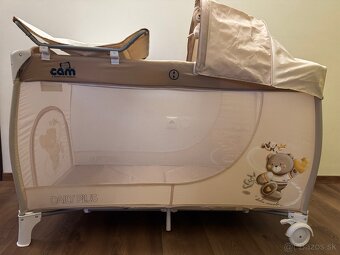 Predám cestovnú postieľku s plnohodnotným matracom - 2