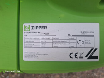 Invertorová elektrocentrála ZIPPER ZI-STE1000IV - 2