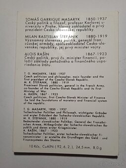 Sada 10 korunových mincí ČSFR 1990 - 1993 - 2