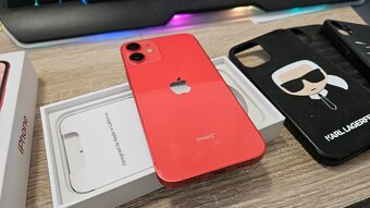 Apple iPhone 12 mini RED 64GB - nová batéria - 2