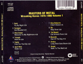 CD Masters Of Metal: Wreaking Havoc 1975-1985 -Volume 1 1989 - 2