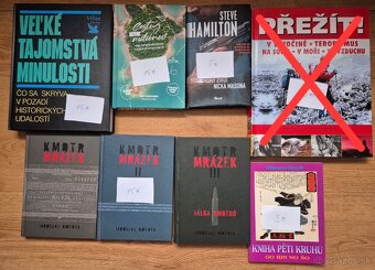 Predám knihy - rôzne žánre, zoznam v popise - 2