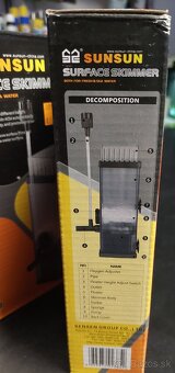 Hladinový zberač nečistôt SunSun Skimmer JY-03 - 2