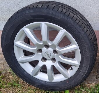 Opel Pneu+Disky / Letne 205/55R16 - 2