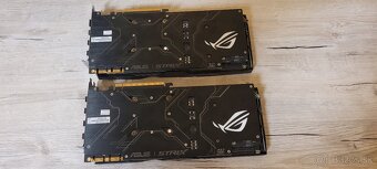 Predám 2x ASUS ROG STRIX GTX 1070 O8G (8GB) - 2