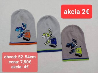 Výpredaj čiapok - 2