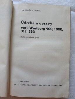 Údržba a oprava vozu Wartburg - 2