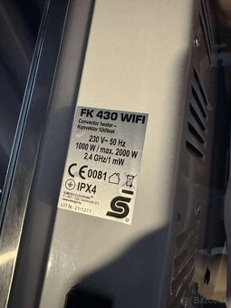 Smart ohrievač FK 430 WIFI - 2