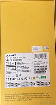 Predám nový DOOGEE S118 Outdorový smartfón ANDROID 14 - 2