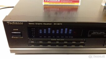 2x7 pasmovy equalizer TECHNICS SH-GE70, JAPAN, AE80, AE86 - 2