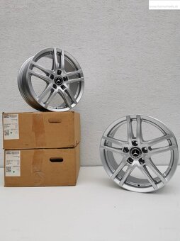 Nové Dezent Mercedes 7,5X17 ET36 5X112 Alu disky 1259 - 2