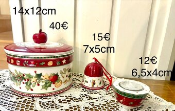 VILLEROY & BOCH VIANOČNÝ PORCELÁN - 2