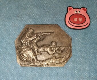 plaketa plastika Karel Otáhal - 2