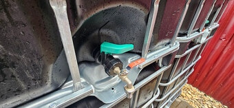 IBC kontajnery (1000l.) - čierne - 2