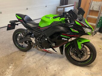 Kawasaki Ninja 650 akrapovich racing line - 2