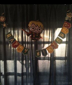 Výzdoba Harry potter na detskú oslavu - 2