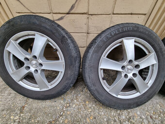 Alu disky Dezent 5x114,3 7Jx17 ET50 + zimné pneu 225/60 R17 - 2