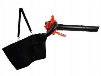 Motorové dúchadlo fukár vysávač drvič lístia + vak - 2